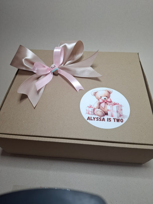 Birthday Treat box - teddy