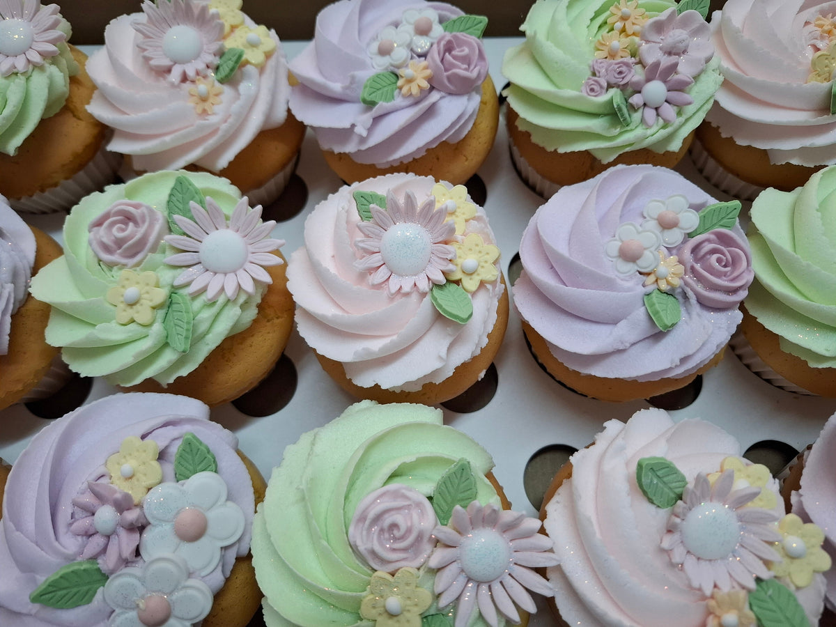 Bloom & Buttercream Cupcakes