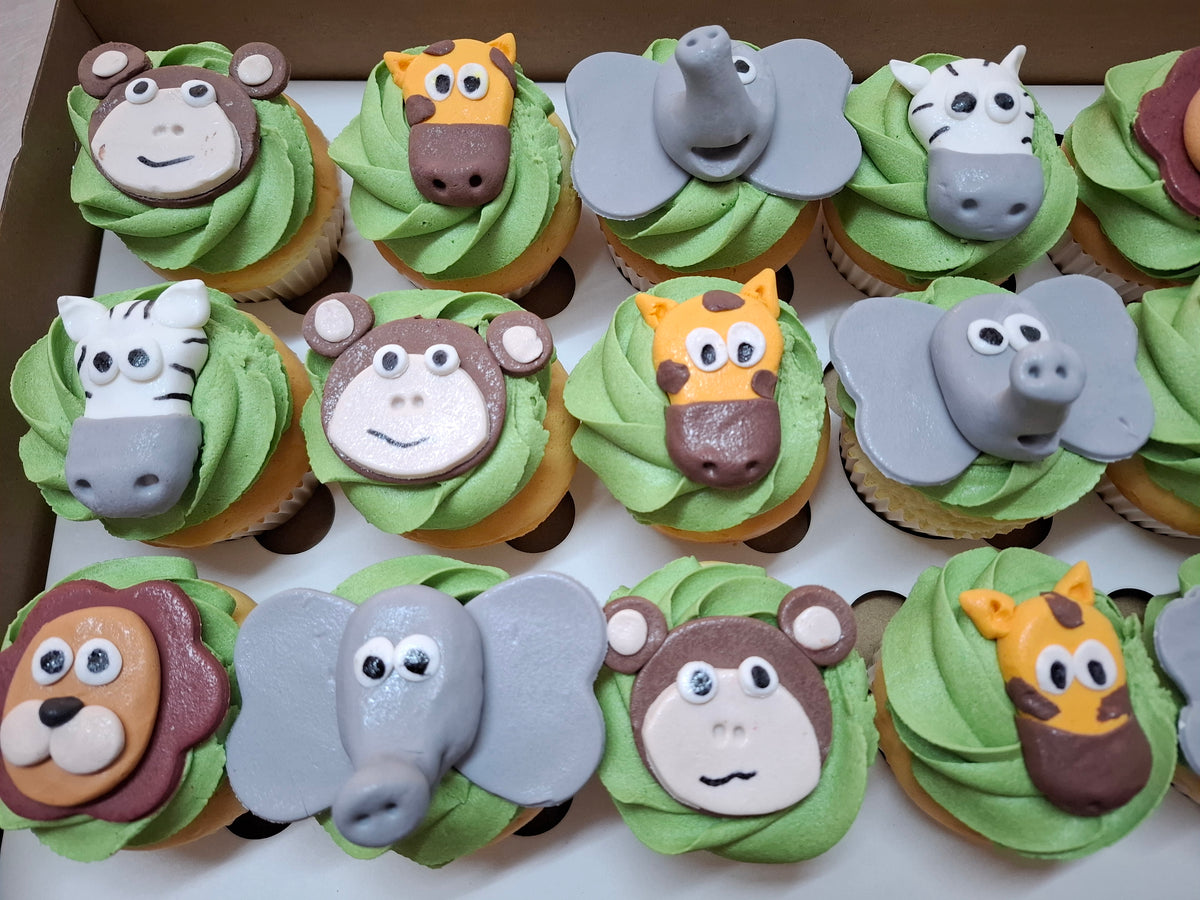 Jungle Safari Cupcakes