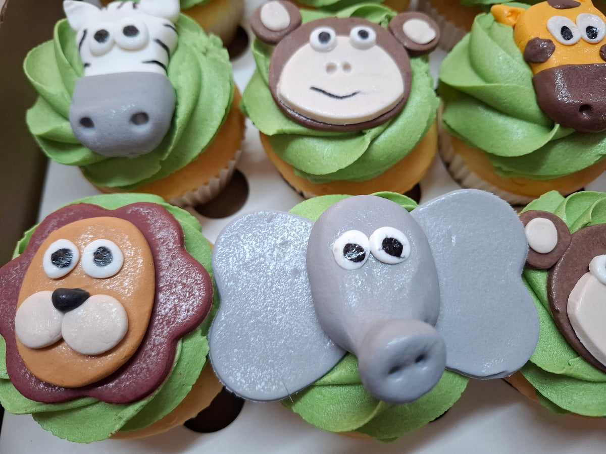 Jungle Safari Cupcakes