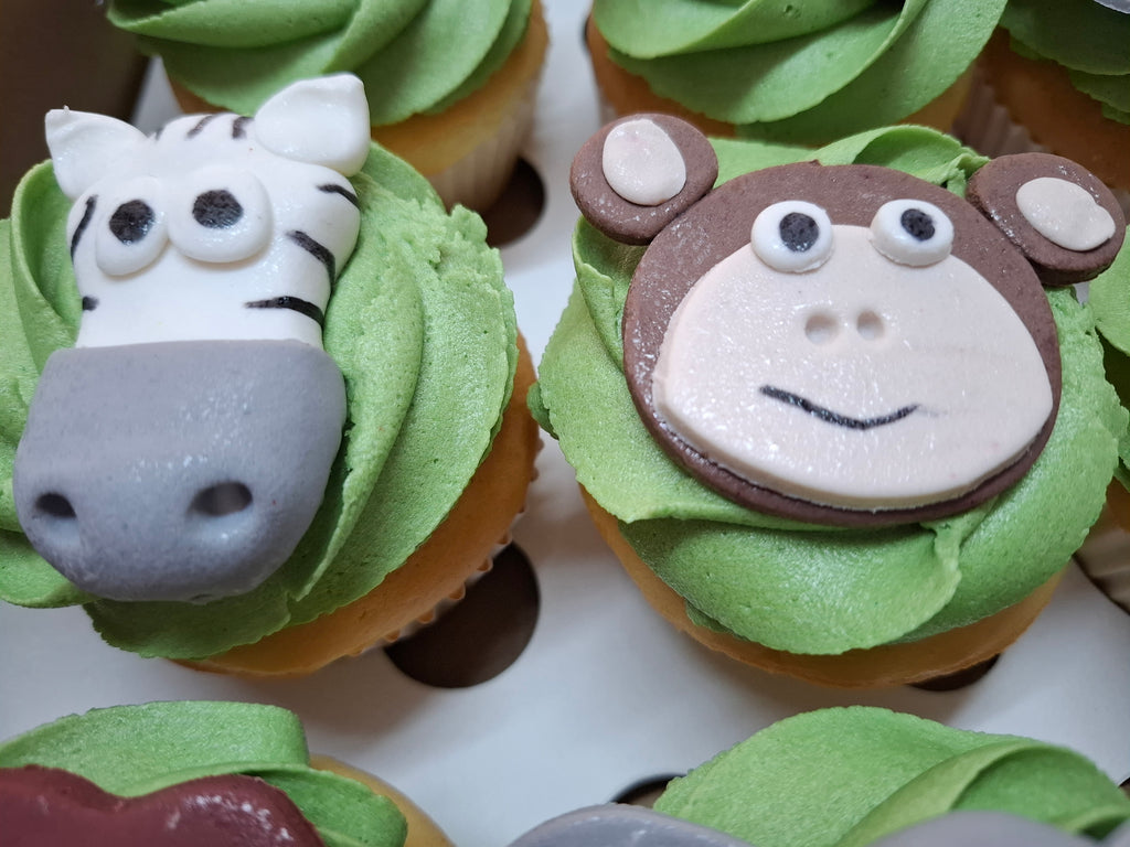 Jungle Safari Cupcakes