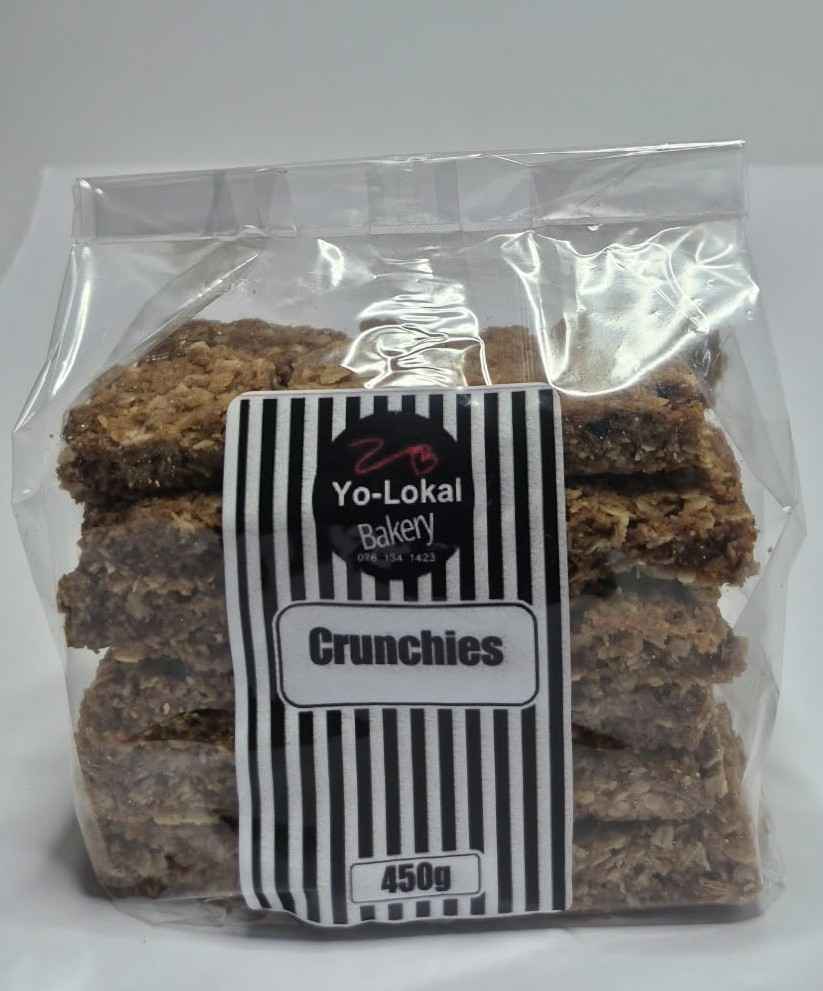 Homemade Crunchies Biscuits 450g – South African Traditional Oat Biscuits