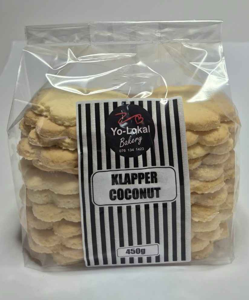 Homemade Coconut Biscuits 450g – Traditional South African Biscuits