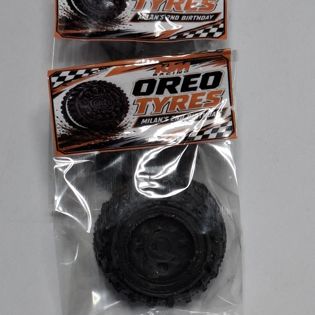 Homemade Chocolate Tyre Filled with Oreo – South African Handmade Sweet