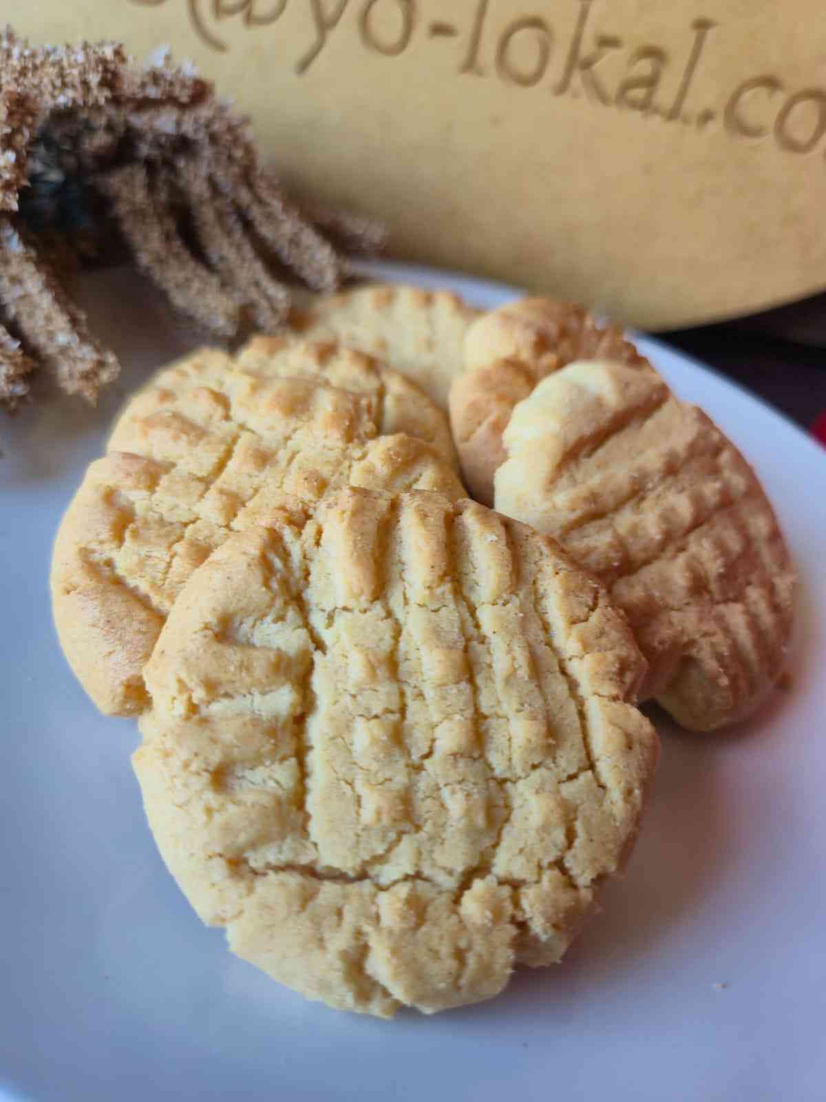 Homemade Peanut Butter Biscuits 450g – Traditional South African Biscuits