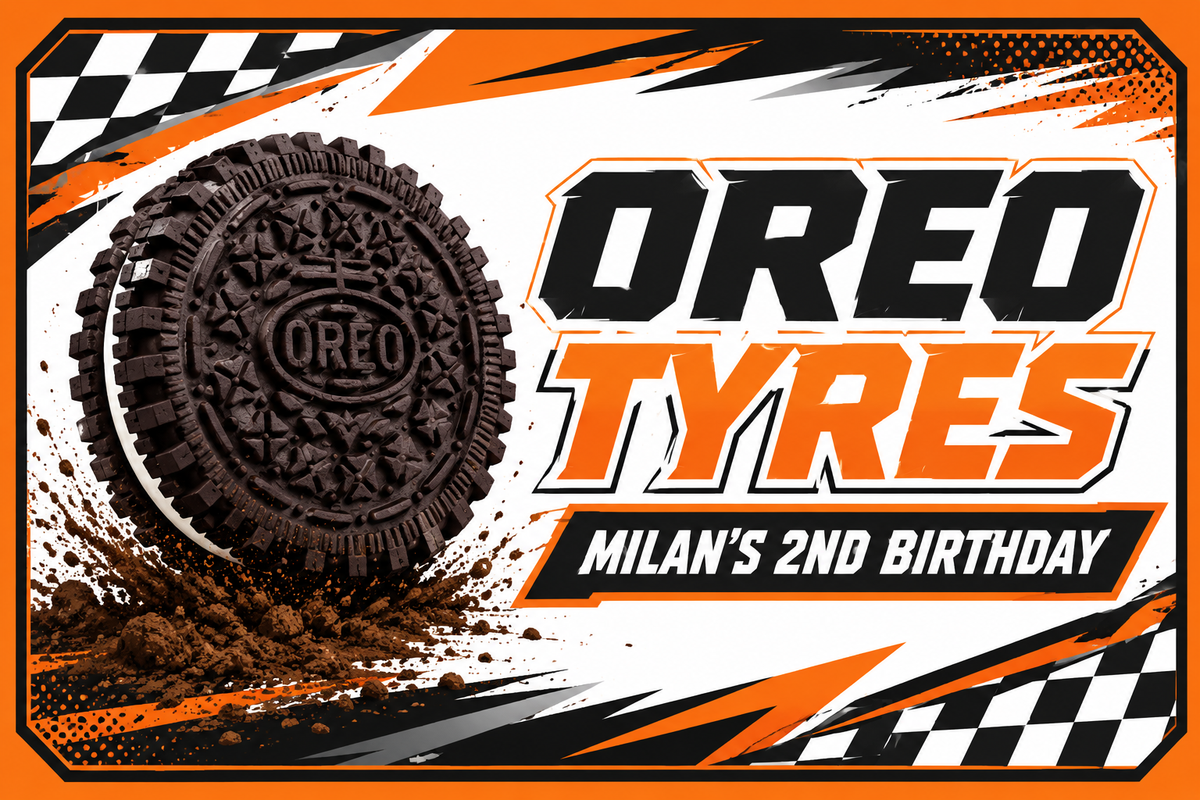 Homemade Chocolate Tyre Filled with Oreo – South African Handmade Sweet