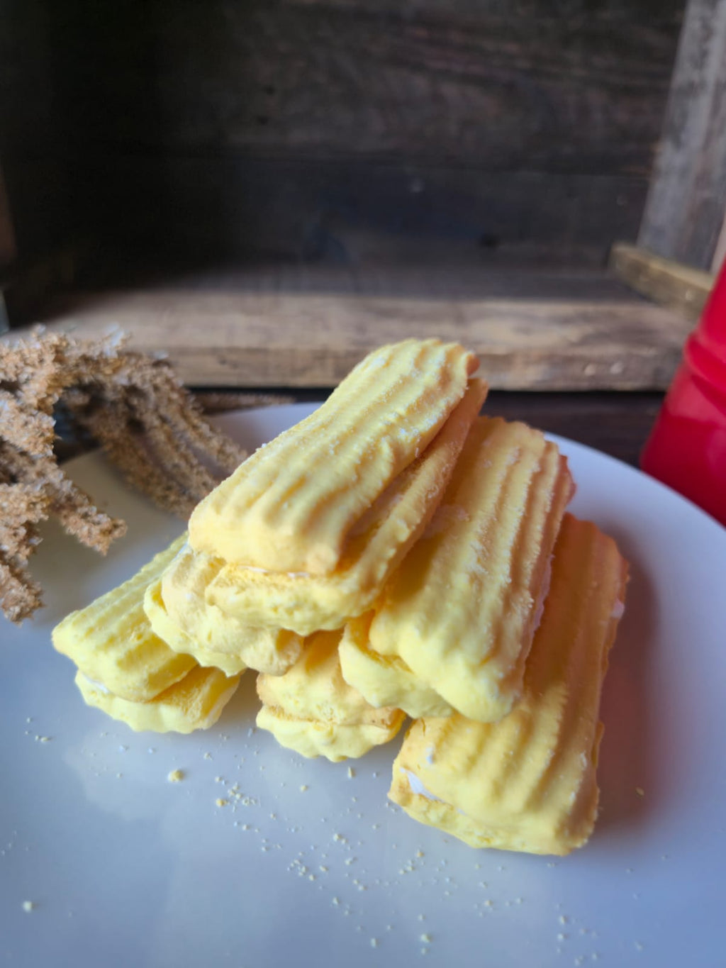 Homemade Custard Biscuits 450g – Traditional South African Baked Biscuits